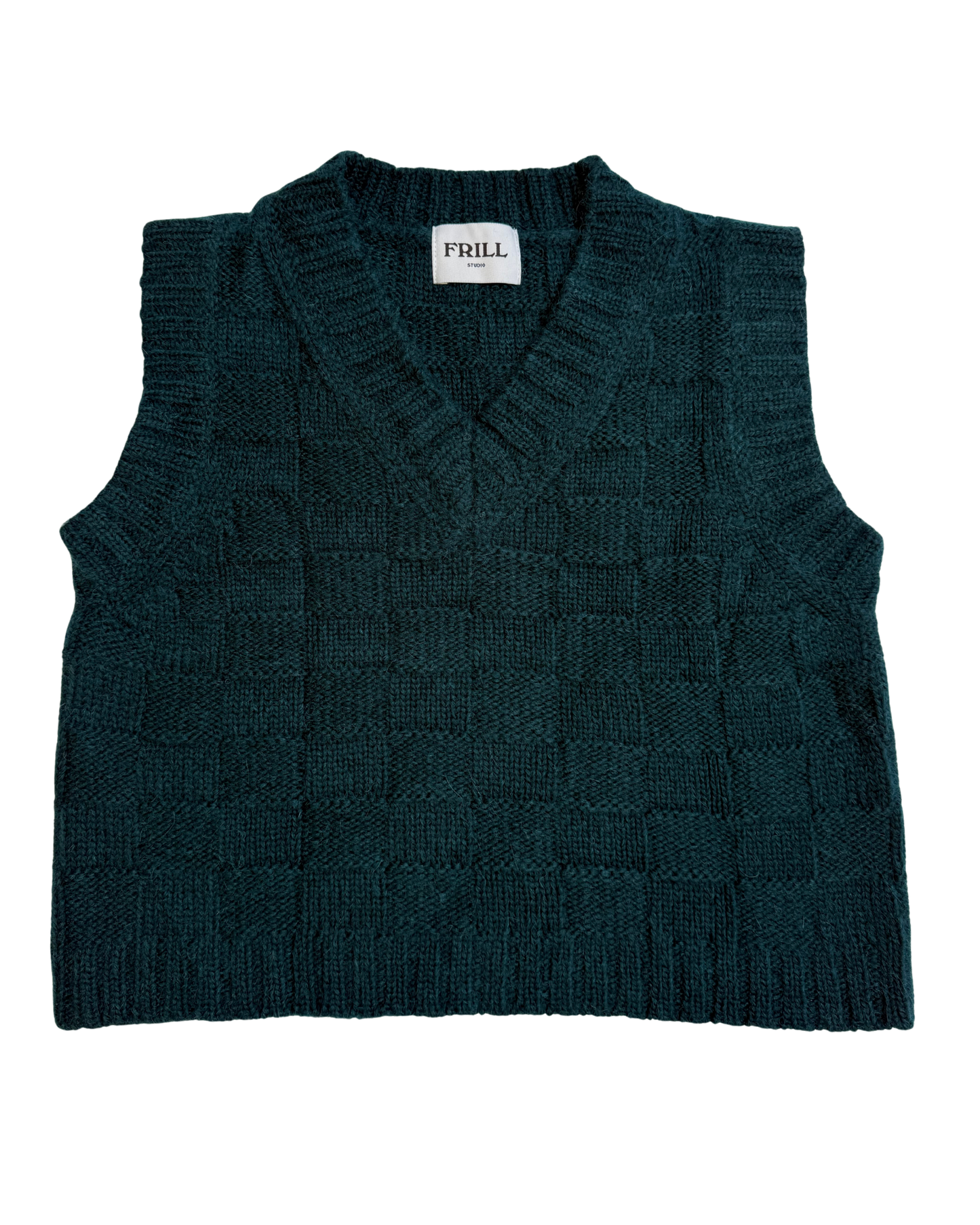 Puzzle Vest - Midnight Green