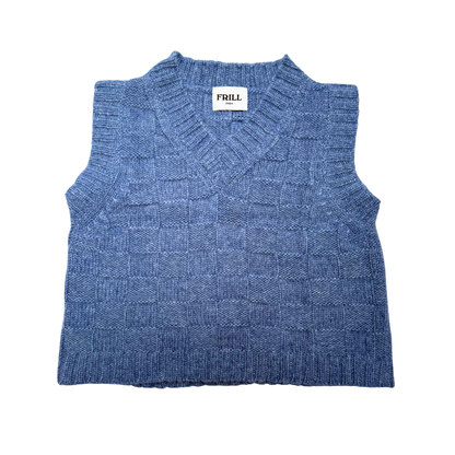 Puzzle Vest - Sky Blue