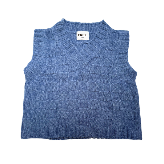 Puzzle Vest - Sky Blue