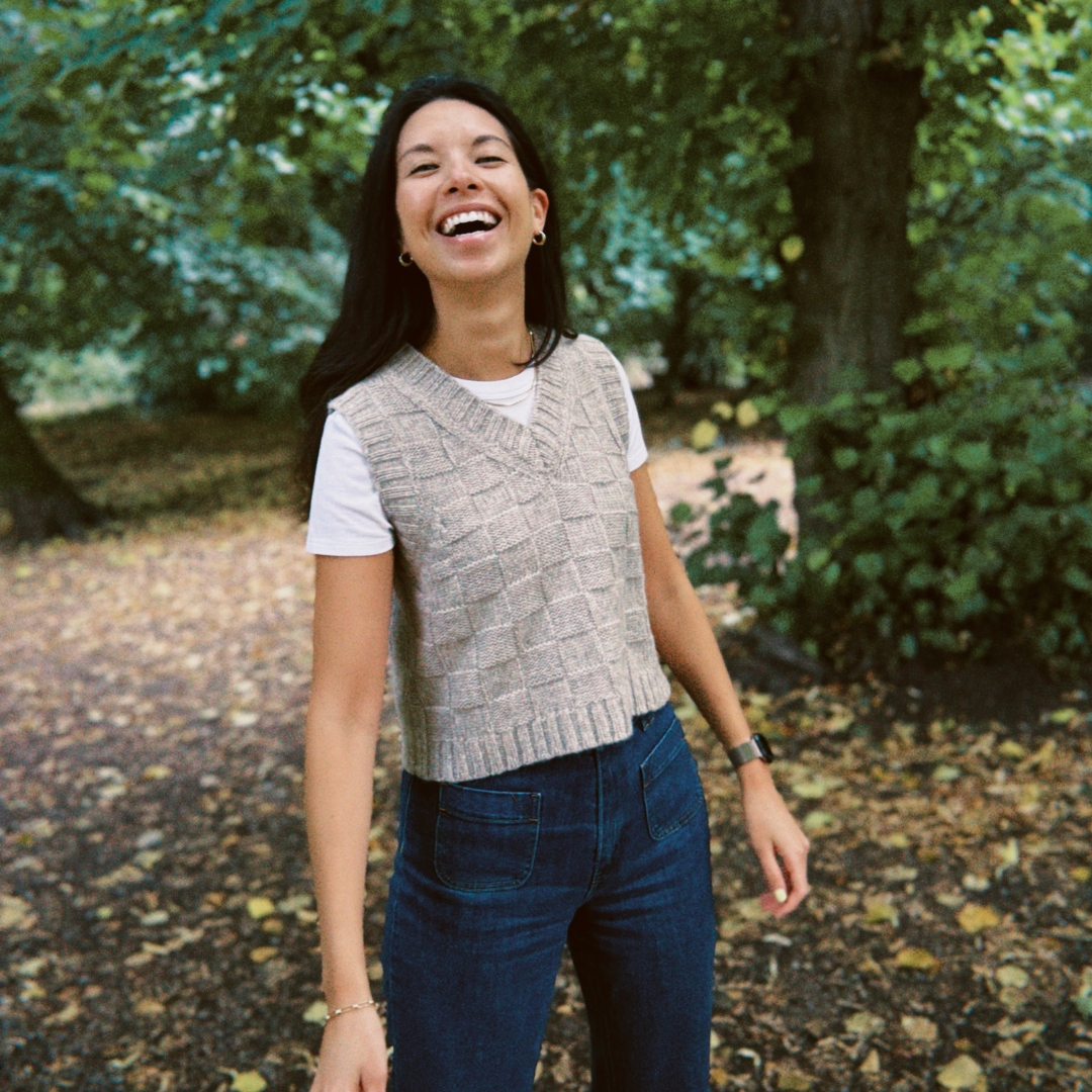 Puzzle Vest - Oatmeal